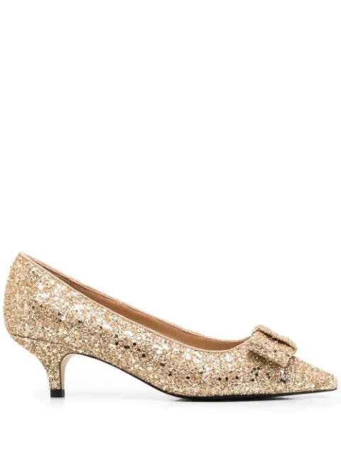 Jacqueline glitter pumps by AGE OF INNOCENCE