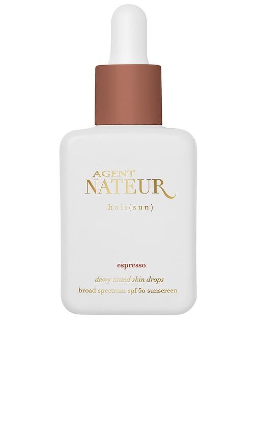 Agent Nateur Holi (sun) Dewy Tinted Skin Drops in Espresso by AGENT NATEUR
