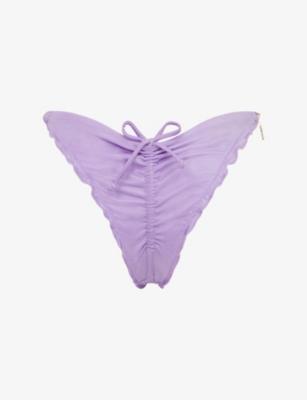 Berry Star-Charm Bikini Bottoms by AGENT PROVOCATEUR