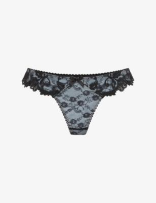 Clarette Lace Thong by AGENT PROVOCATEUR