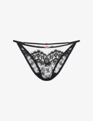 Clarissa Tanga Lace Briefs by AGENT PROVOCATEUR