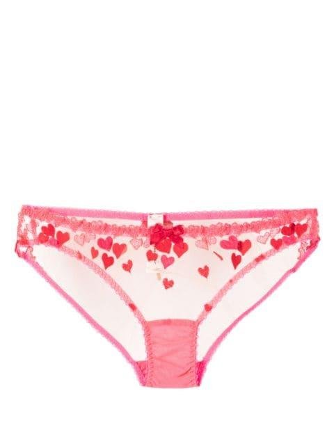 Cupid bow-detail briefs by AGENT PROVOCATEUR