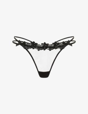 Floss G-String Tulle Thong by AGENT PROVOCATEUR