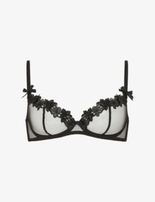 Floss Underwired Tulle Bra by AGENT PROVOCATEUR