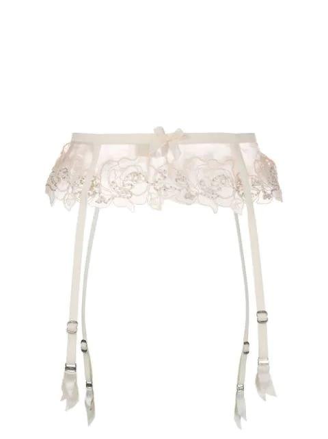 Lindie lace suspenders by AGENT PROVOCATEUR