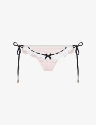 Miffy Tie-Side Bikini Bottoms by AGENT PROVOCATEUR