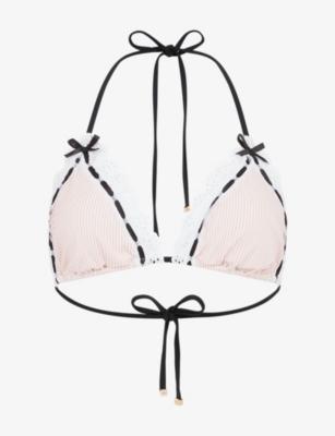Miffy Triangle Bikini Top by AGENT PROVOCATEUR