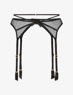 Nicki Mesh Suspenders by AGENT PROVOCATEUR
