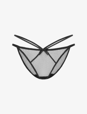 Nicki Tanga Mesh Briefs by AGENT PROVOCATEUR