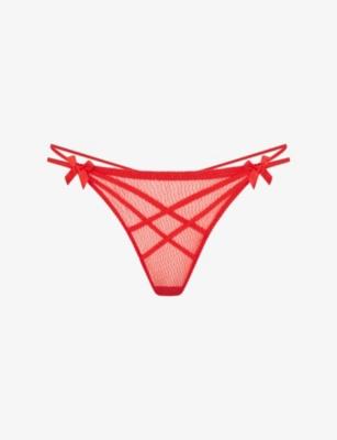 Nicki Tulle Thong by AGENT PROVOCATEUR