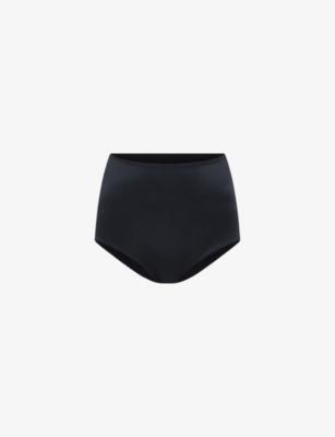 Nikita High-Waisted Satin Brief by AGENT PROVOCATEUR