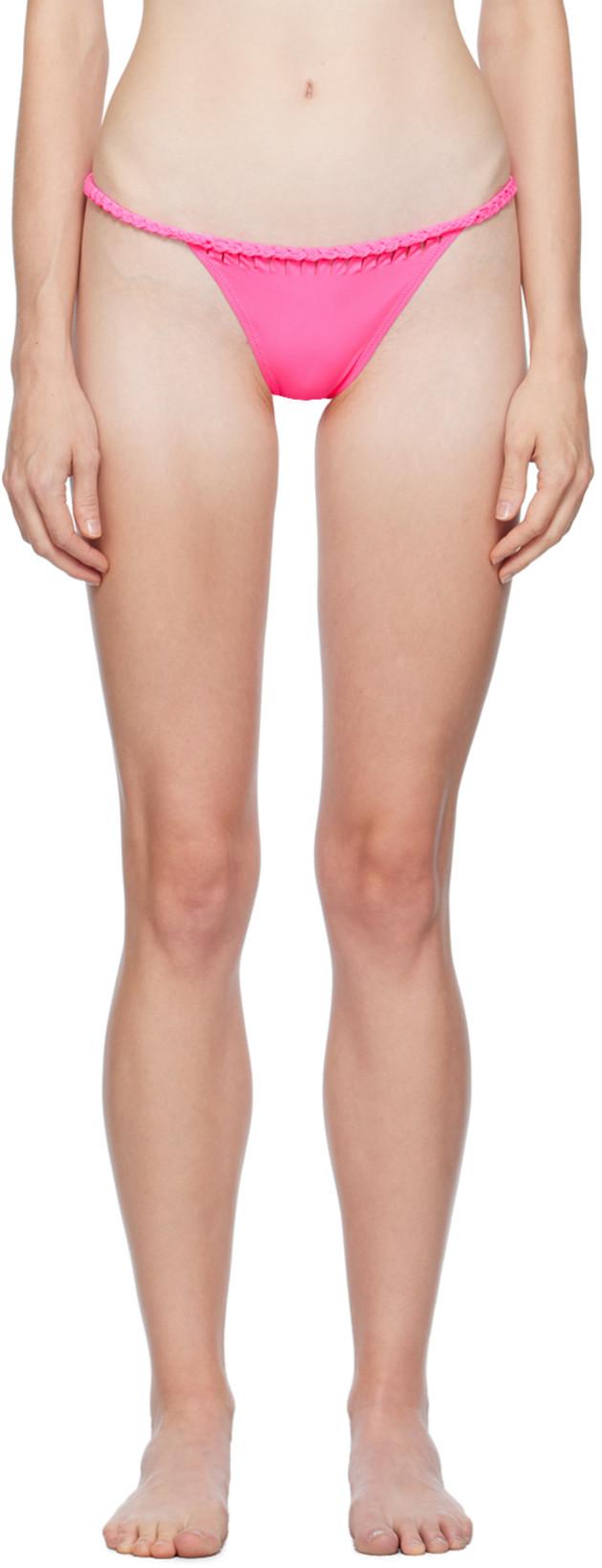 Pink Sofi Bikini Bottom by AGENT PROVOCATEUR