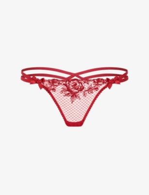 Rosa G-String Lace Thong by AGENT PROVOCATEUR