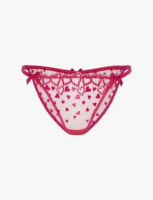 Rozann Tulle Brazilian Briefs by AGENT PROVOCATEUR