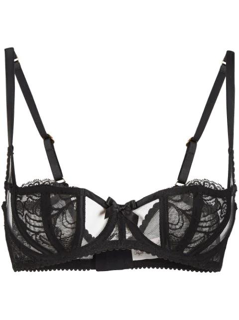 Rozlyn lace-embroidered bra by AGENT PROVOCATEUR