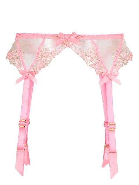 Tessy tulle suspender by AGENT PROVOCATEUR