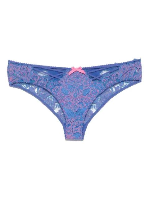 embroidered-lace briefs by AGENT PROVOCATEUR