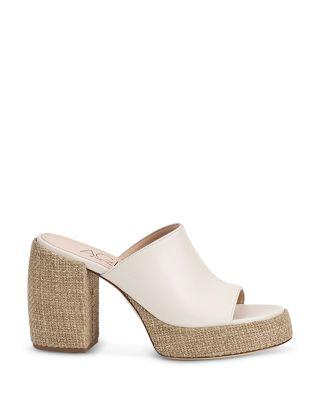 Women's Leather Slide Sandals by AGL
