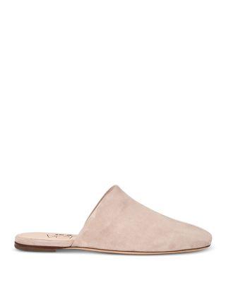 Women's Velour Mules by AGL