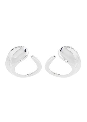 Marta sculpted hoop earrings by AGMES