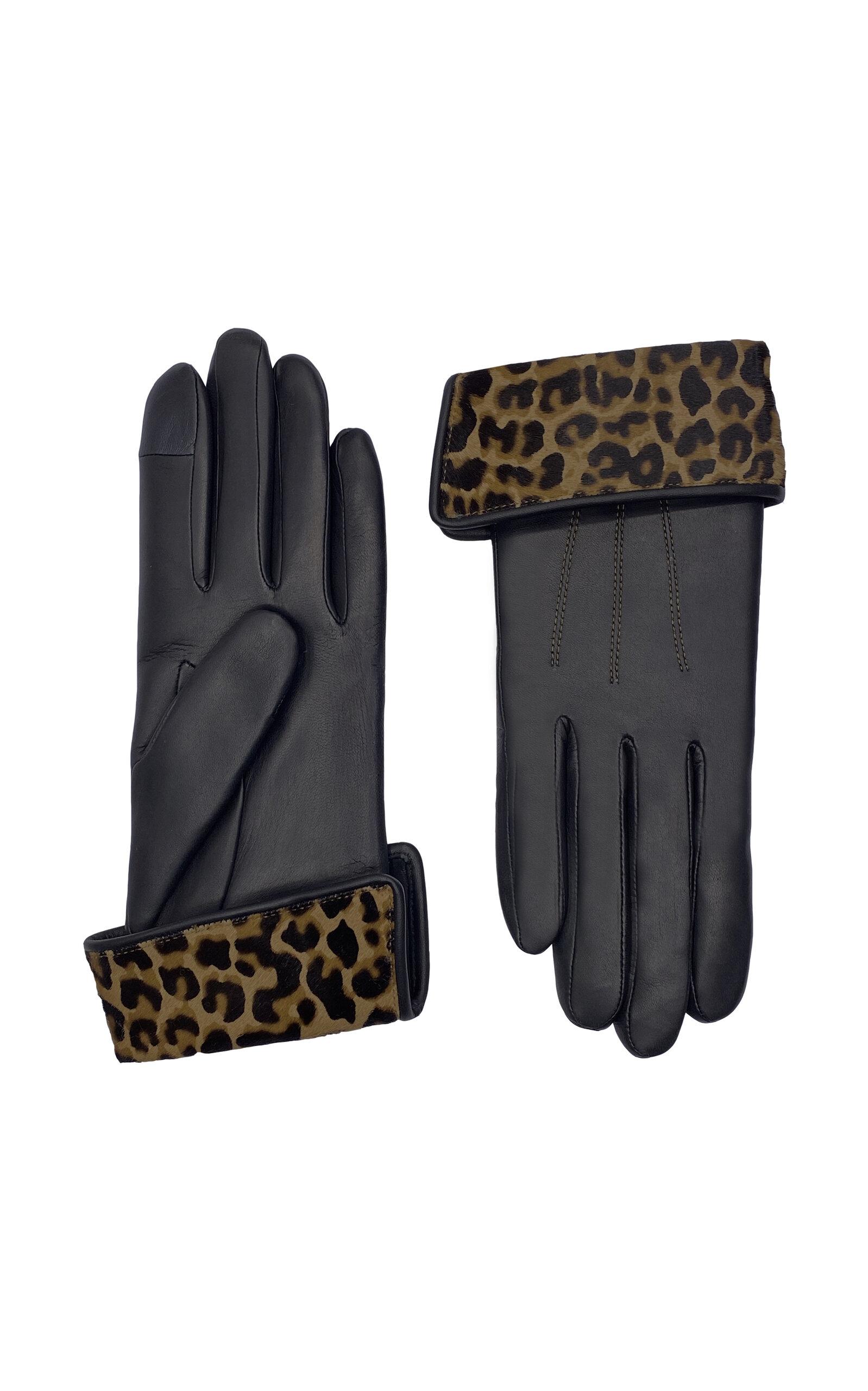 Agnelle Fanny Leather Gloves - Moda Operandi by AGNELLE