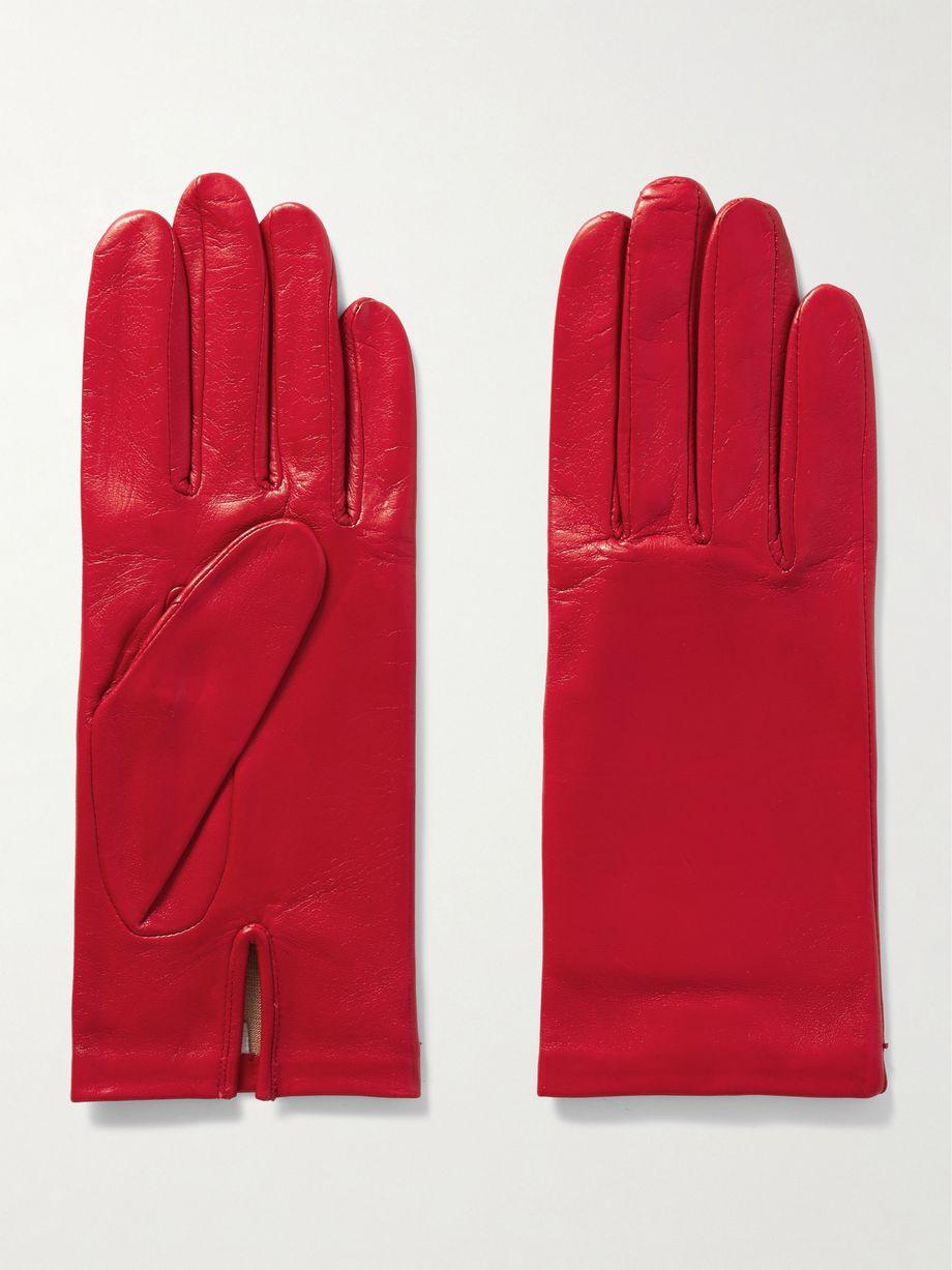 Kate leather gloves by AGNELLE