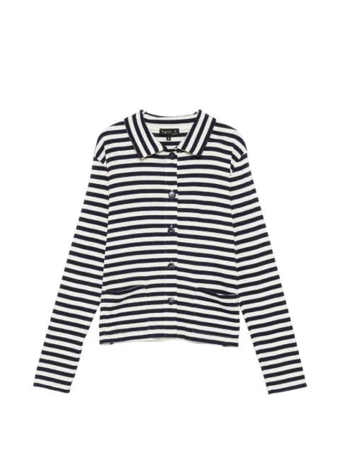 Alberto striped cardigan by AGNES B.
