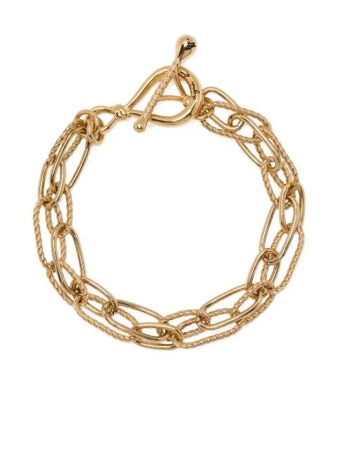 Anchor Knot Twist Hoops bracelet by AGNES B.