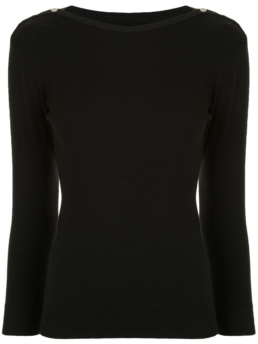Badiane boat neck jumper by AGNES B.