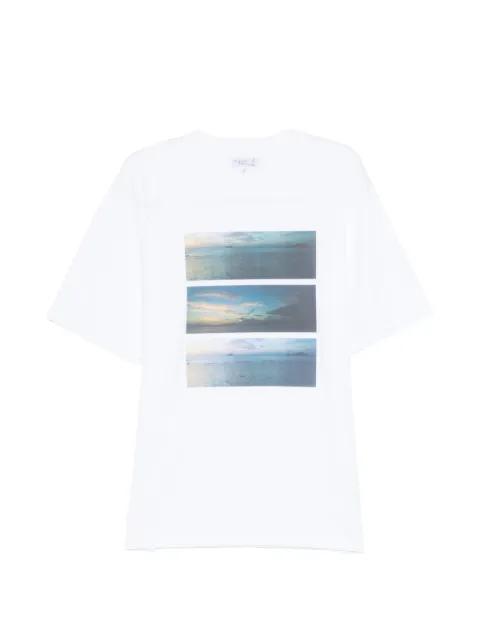 CHRISTOF DIGITAL PHOTOPRINT T-SHIRT by AGNES B.