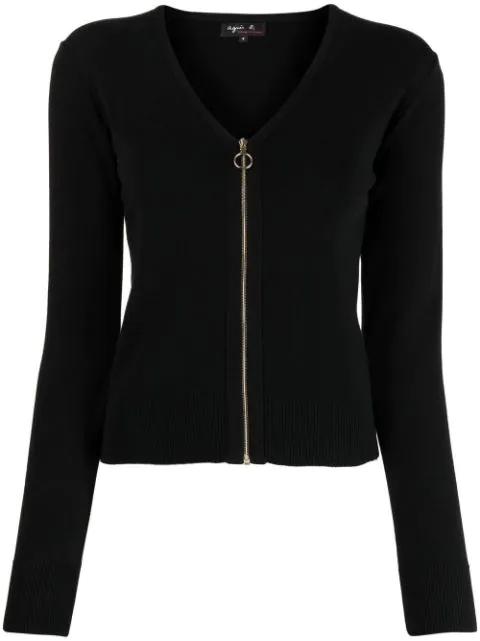 Diane zipped cardigan by AGNES B.