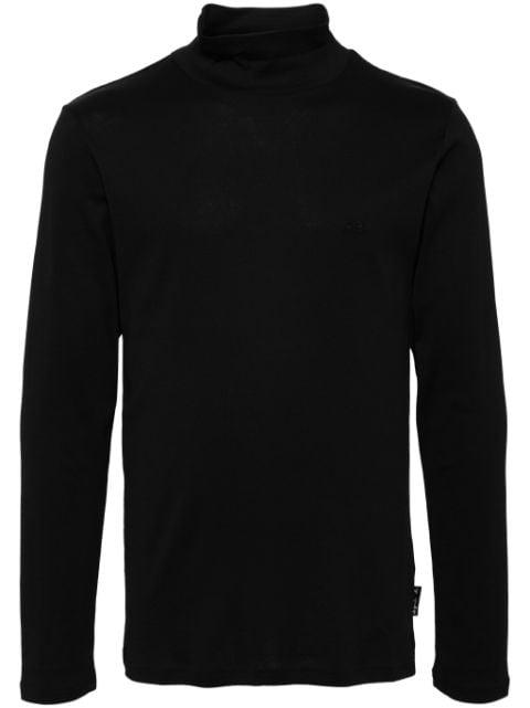 High-collar Panama T-shirt by AGNES B.