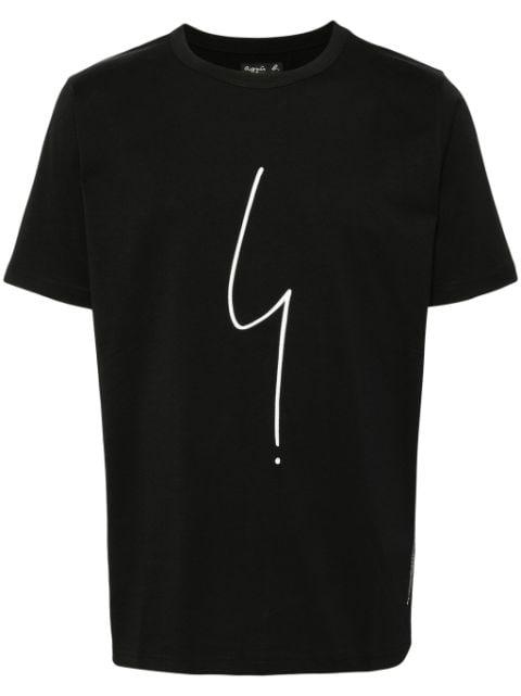 Irony Mark T-shirt by AGNES B.