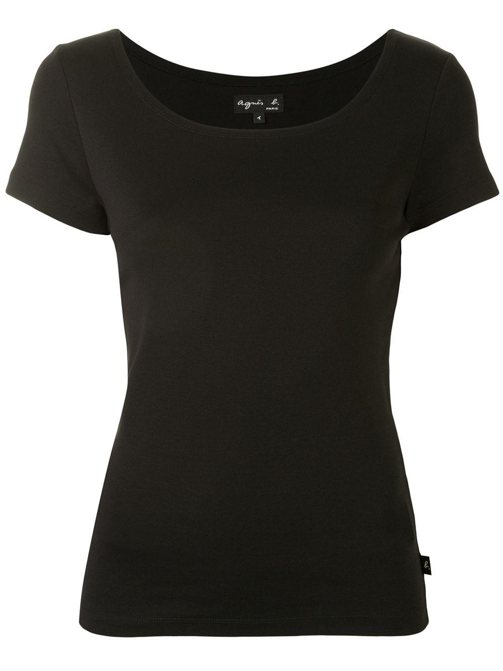 Le Chic scoop neck T-shirt by AGNES B.