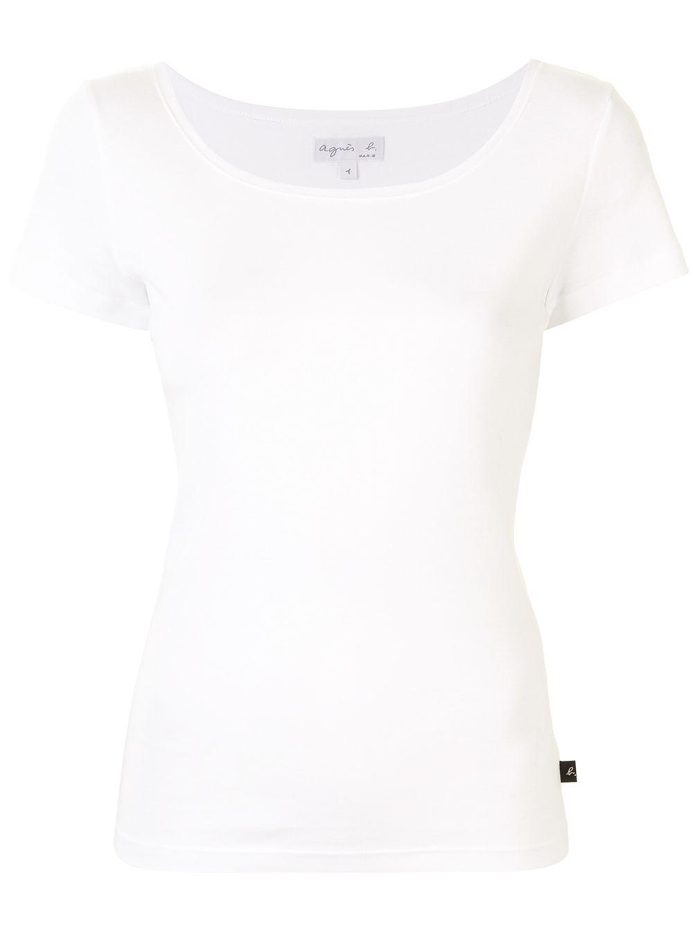 Le Chic scoop neck T-shirt by AGNES B.
