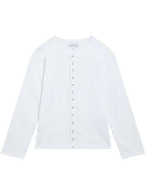 Le Petit cotton cardigan by AGNES B.