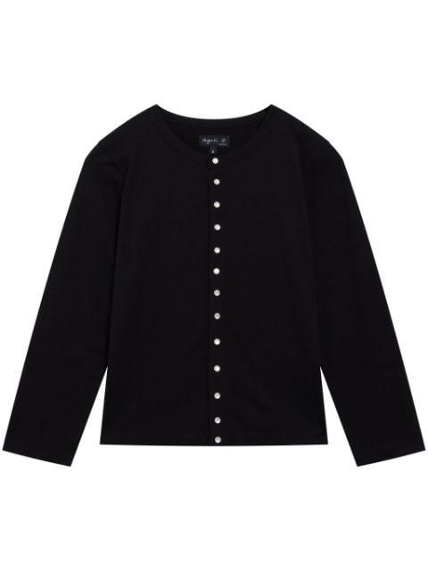 Le Petit snap cardigan by AGNES B.