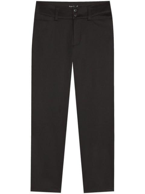 Neo satin capri trousers by AGNES B.