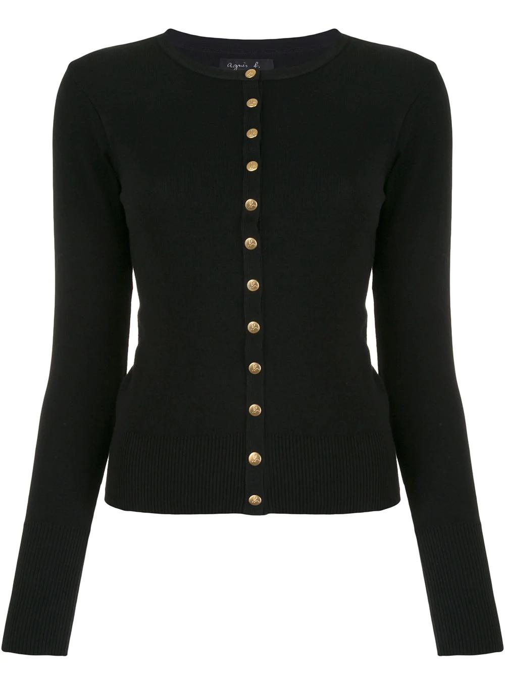 Snapy snap cardigan by AGNES B.