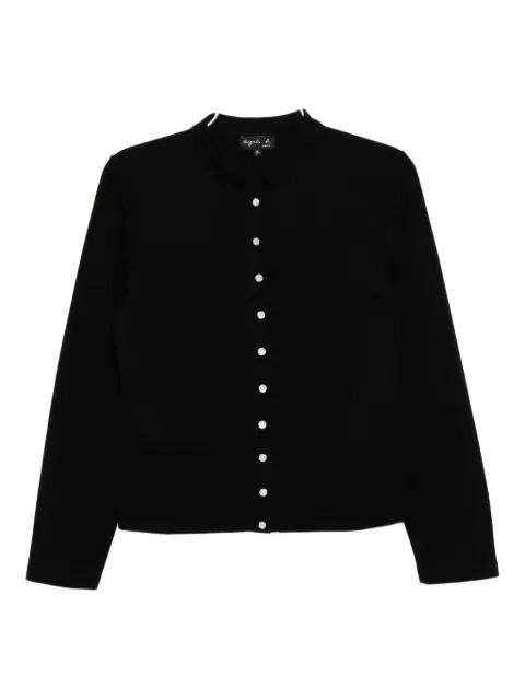 buttoned-up cardigan by AGNES B.