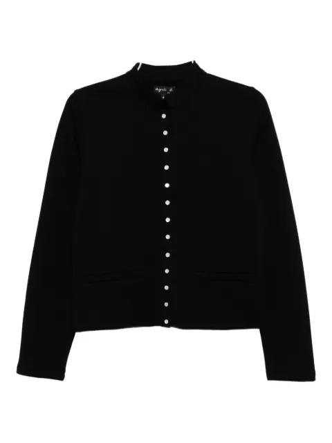 buttoned-up jacket by AGNES B.