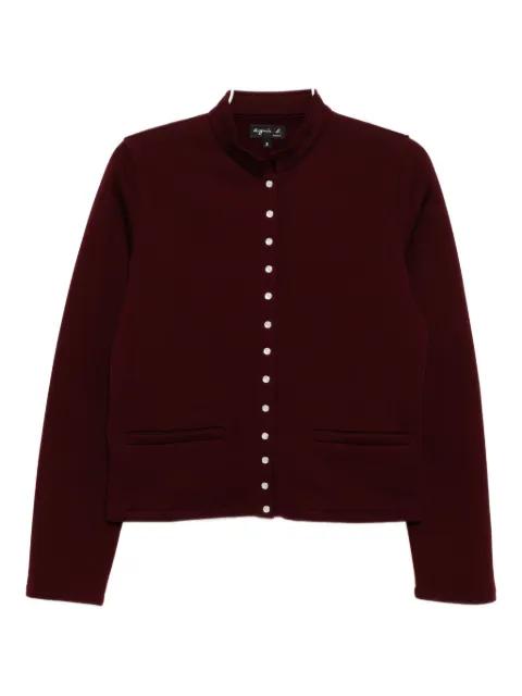 buttoned-up jacket by AGNES B.