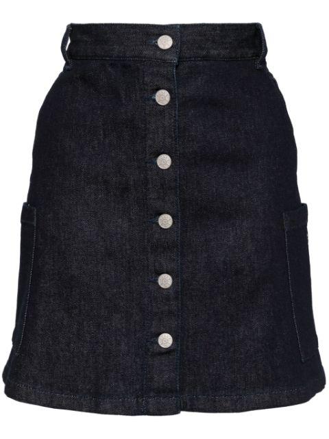 denim skirt by AGNES B.