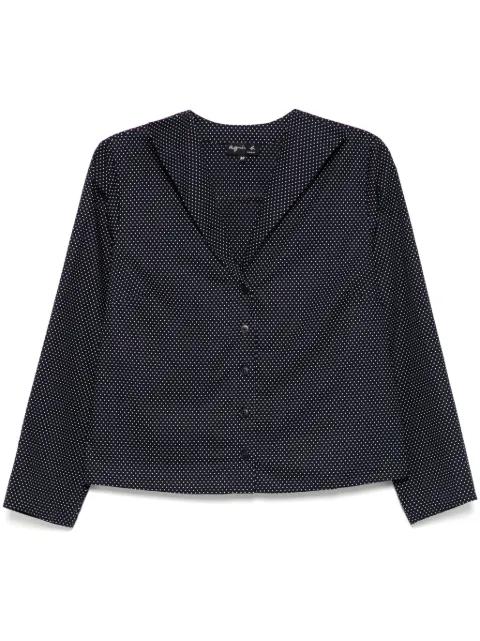 dot shirt by AGNES B.