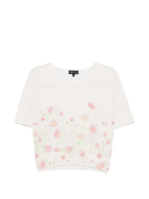 floral Cosmos jumper by AGNES B.