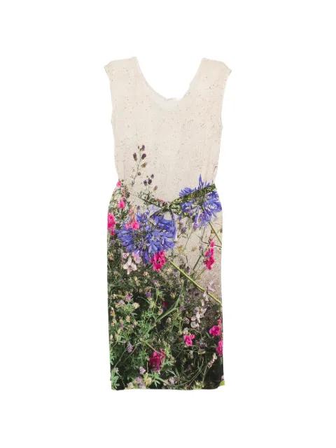 floral-print midi dress by AGNES B.