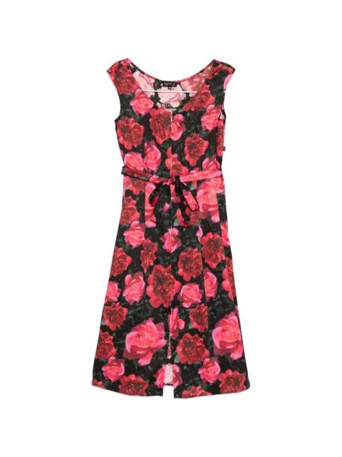 floral tie-waist dress by AGNES B.