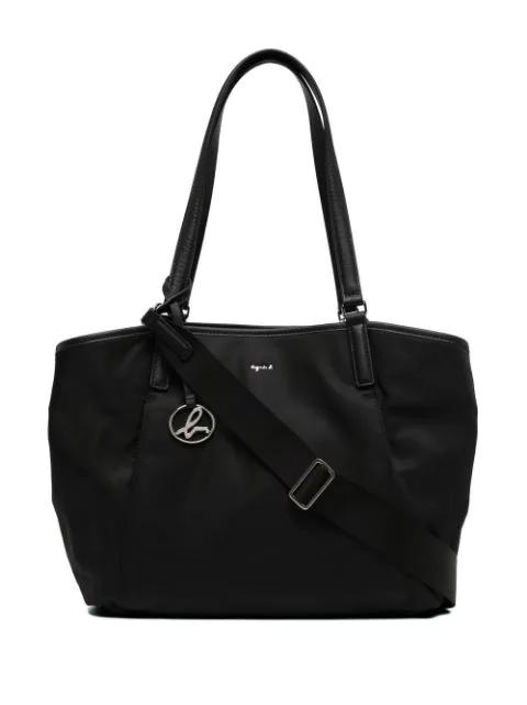 fmedium zipped shoulder bag by AGNES B.