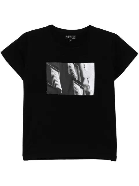 graphic print T-shirt by AGNES B.