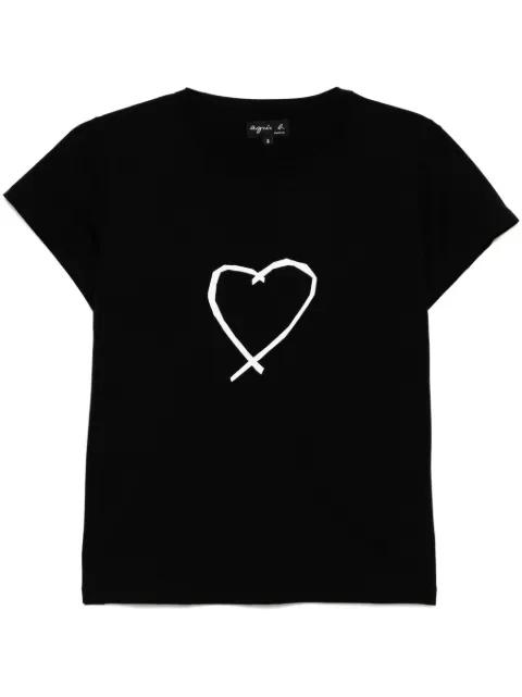 graphic-print T-shirt by AGNES B.